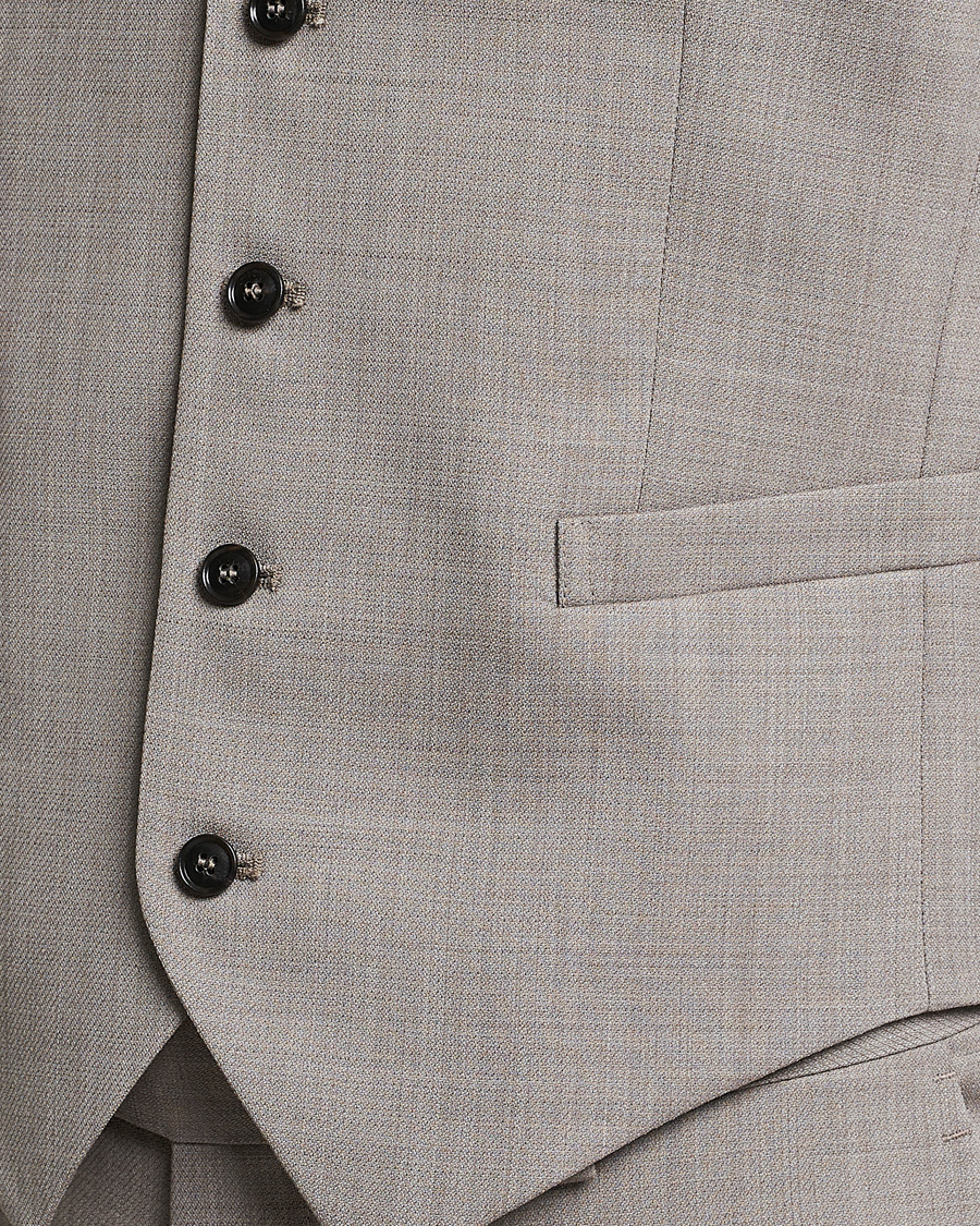 Herre | Blazere & jakker | Tiger of Sweden | Wade Wool Waistcoat Irish Cream