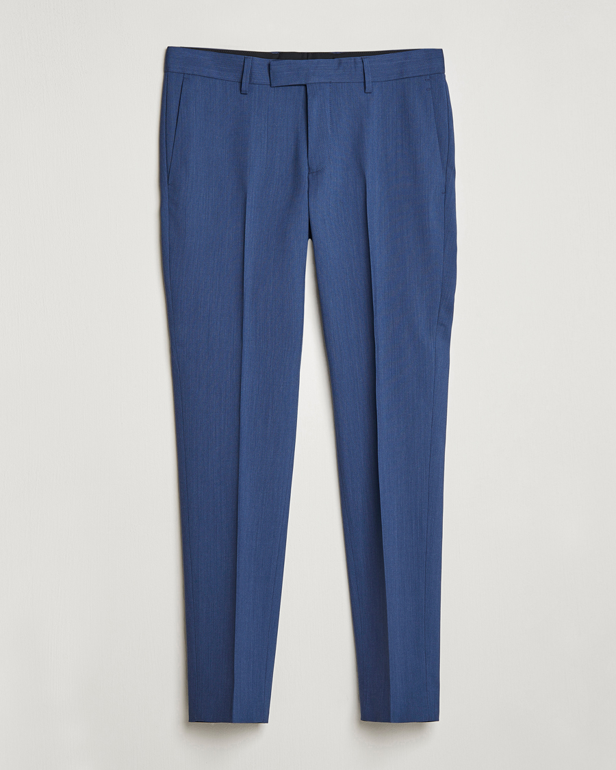 Herre | Bukser | Tiger of Sweden | Tordon Wool Trousers Garage Blue