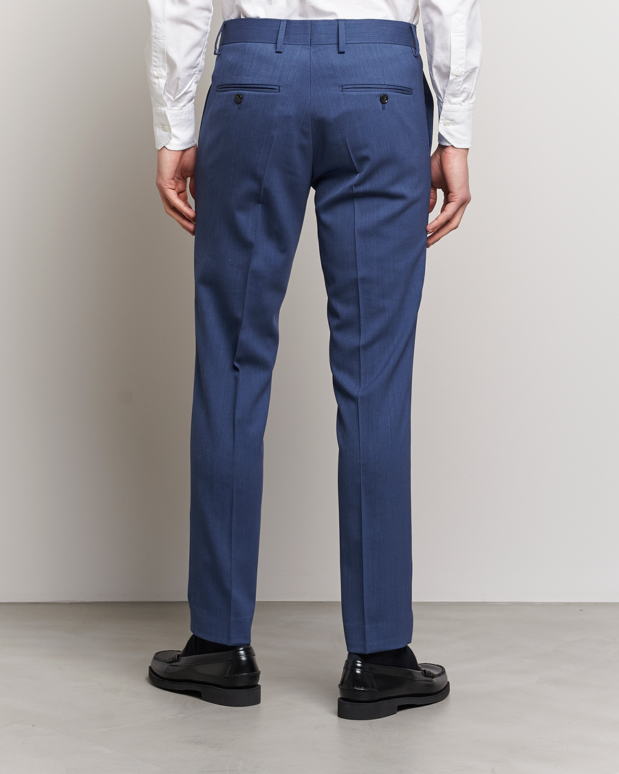 Herre | Bukser | Tiger of Sweden | Tordon Wool Trousers Garage Blue