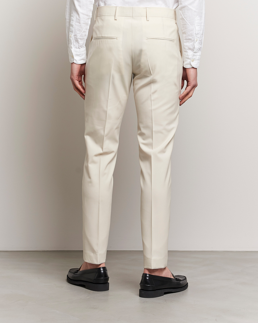 Herre | Bukser | Tiger of Sweden | Tenuta Wool Trousers Light Ivory