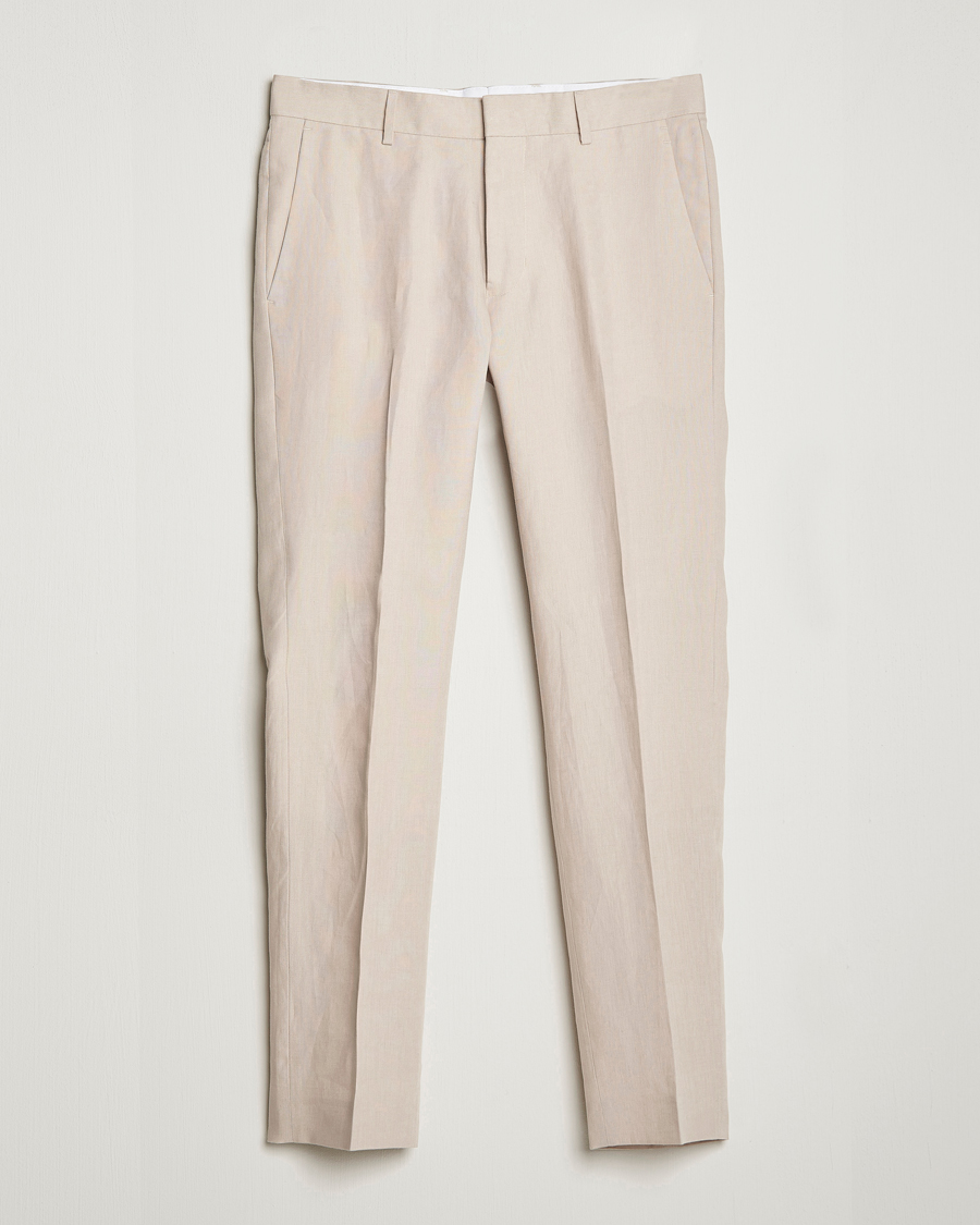 Tiger of Sweden Tenutas Trousers Cream Sand - CareOfCarl.dk