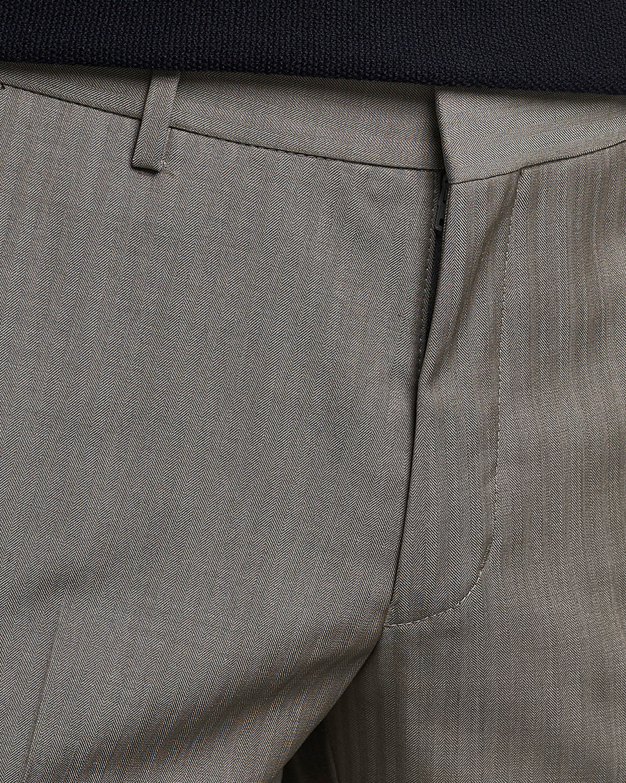 Herre | Bukser | Tiger of Sweden | Tenuta Wool Trousers Dark Sand