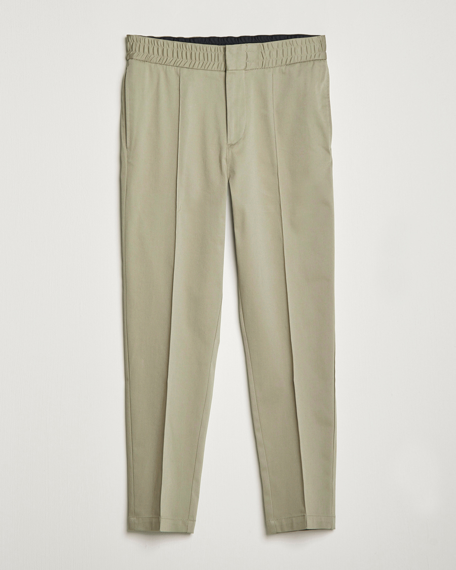 Herre | Bukser | Tiger of Sweden | Sosa Cotton Trousers Dusty Green
