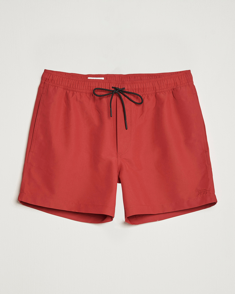 Herre | Badebukser | Tiger of Sweden | Sjo Swim Shorts Dark Raspberry