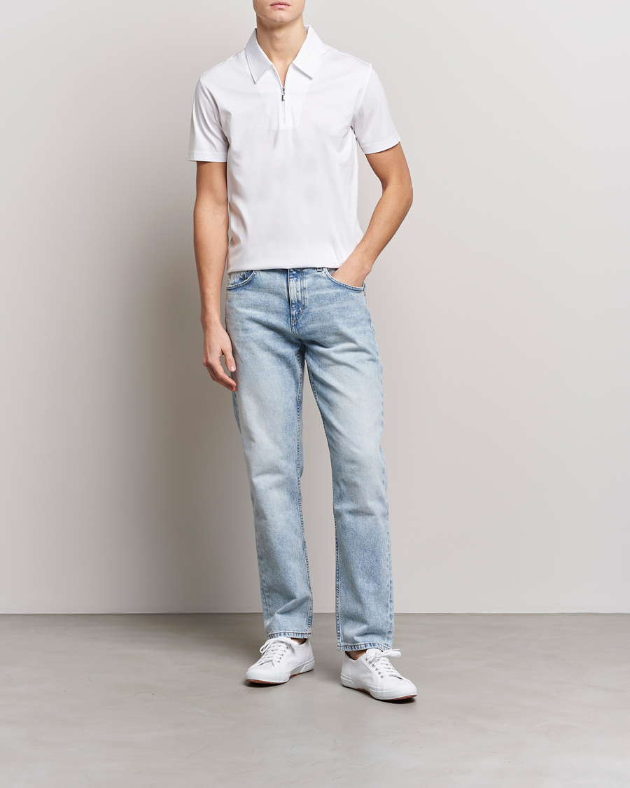 Herre | Skjorter | Tiger of Sweden | Laron Mercerized Cotton Shirt Pure White