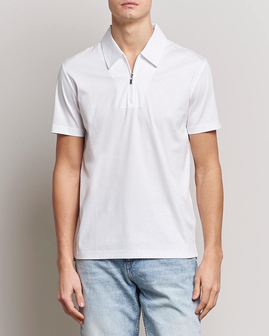 Herre | Skjorter | Tiger of Sweden | Laron Mercerized Cotton Shirt Pure White