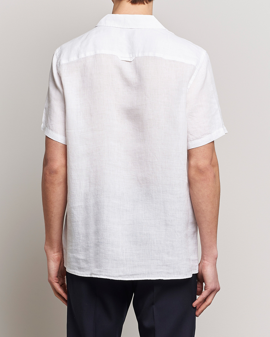 Herre | Skjorter | Tiger of Sweden | Riccerdo Linen Shirt Pure White