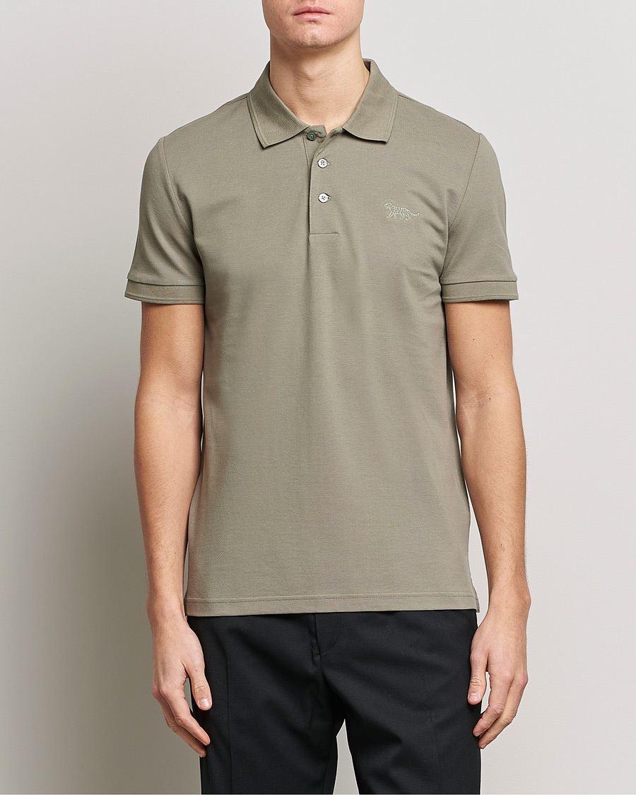 Herre | Polotrøjer | Tiger of Sweden | Diaros Cotton Pique Light Khaki