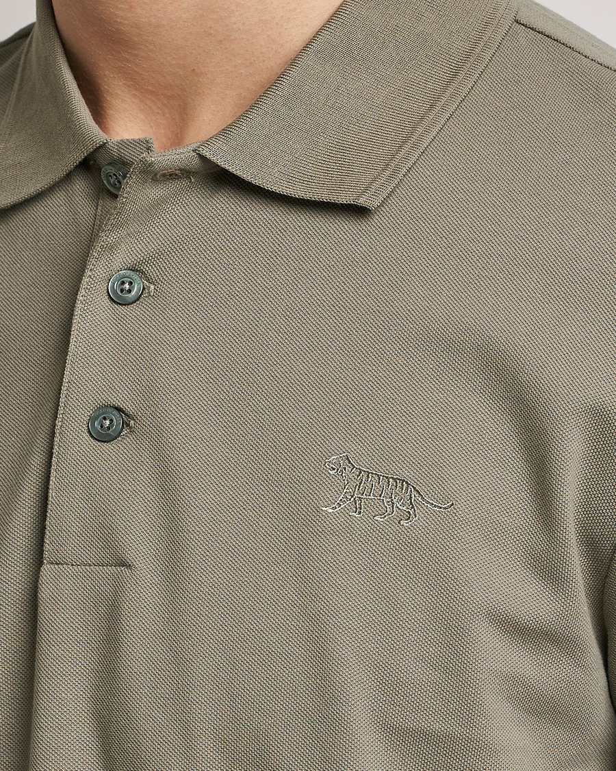 Herre | Polotrøjer | Tiger of Sweden | Diaros Cotton Pique Light Khaki