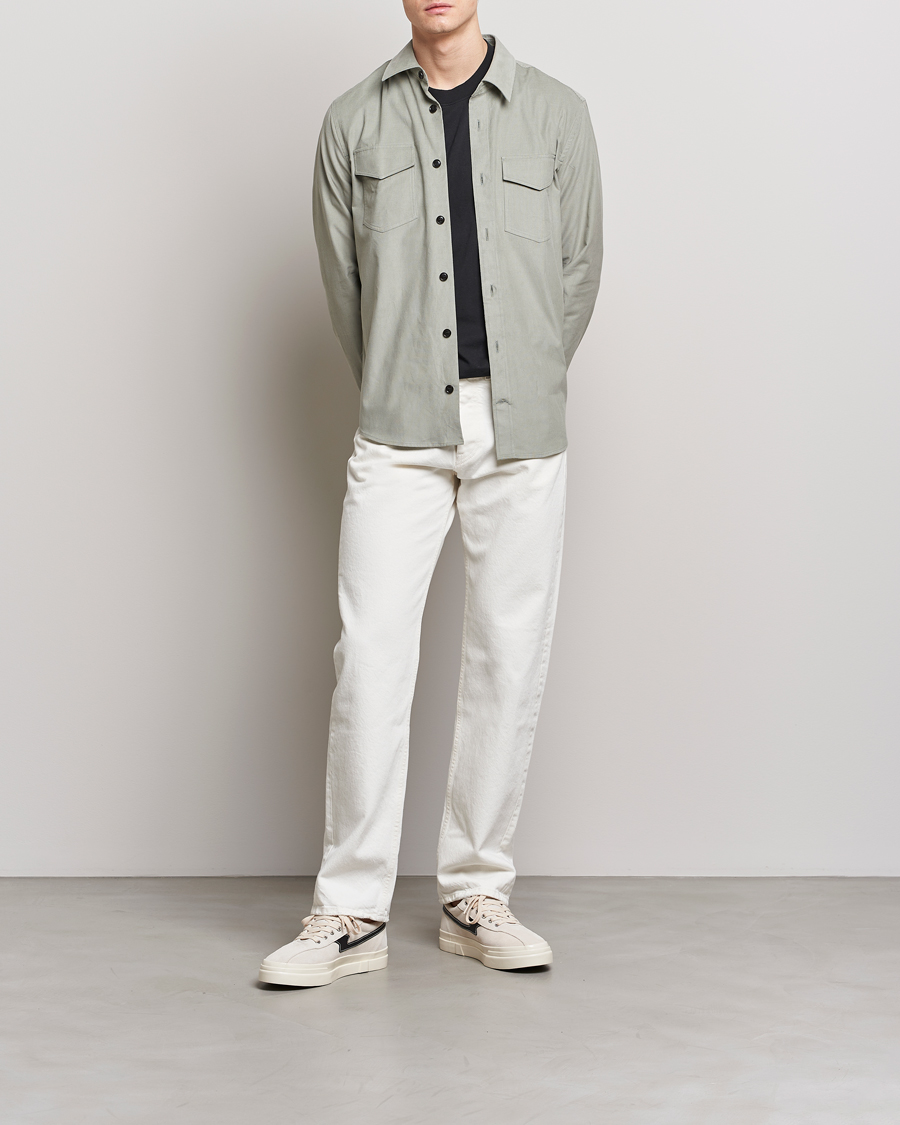 Herre | Skjorter | Tiger of Sweden | Arnou Cotton Overshirt Shadow