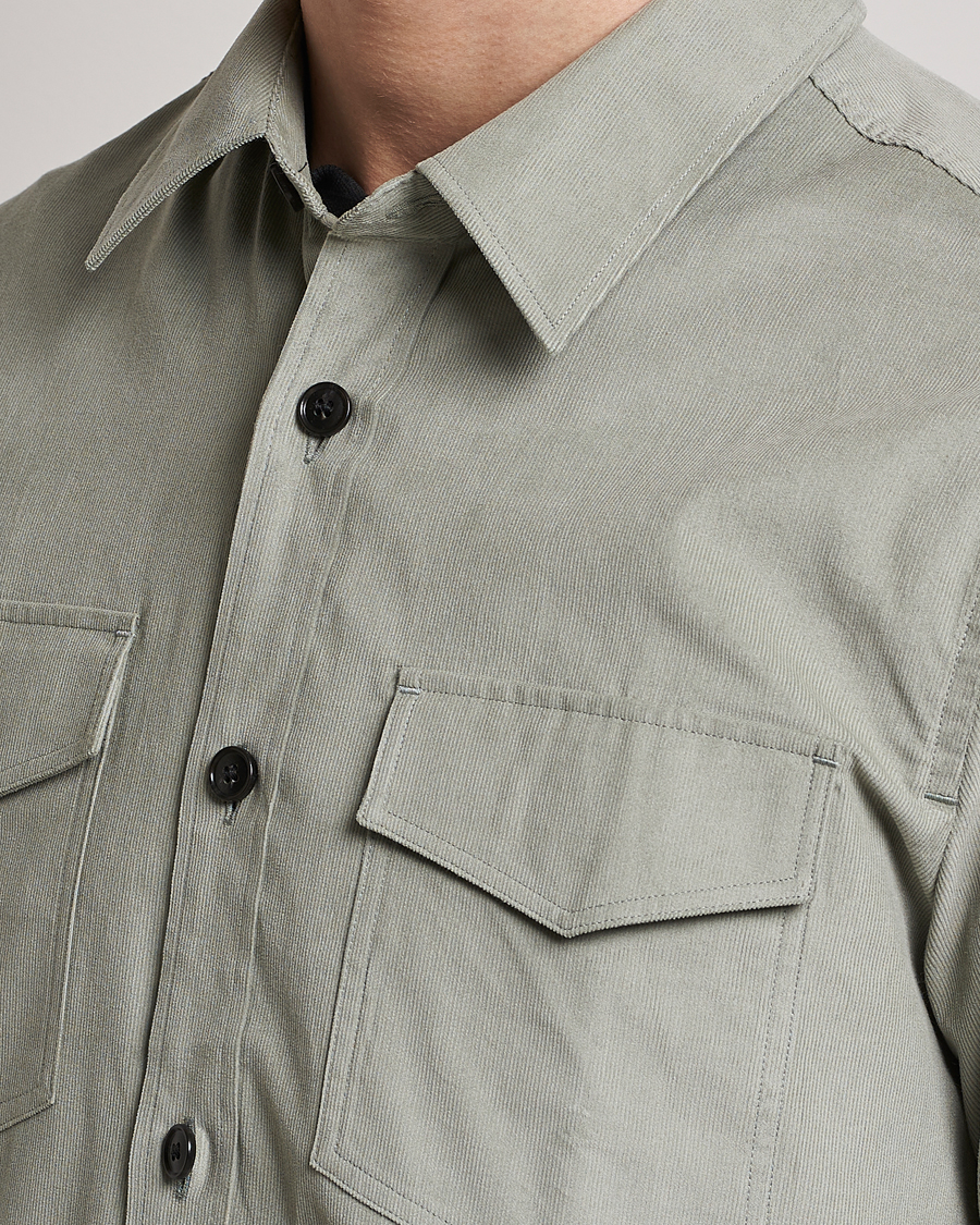 Herre | Skjorter | Tiger of Sweden | Arnou Cotton Overshirt Shadow