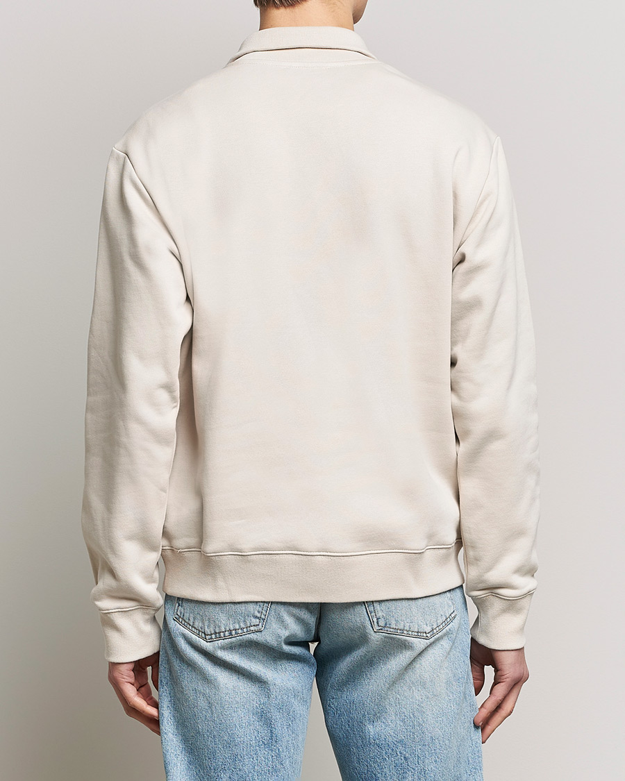 Herre | Trøjer | Tiger of Sweden | Marlon Half Zip Sweater Light Ivory
