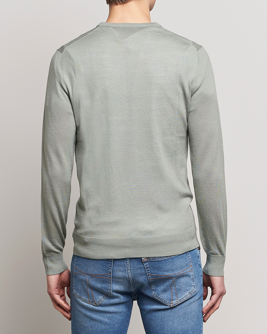 Herre | Trøjer | Tiger of Sweden | Nichols Extra Fine Merino Crew Neck Shadow