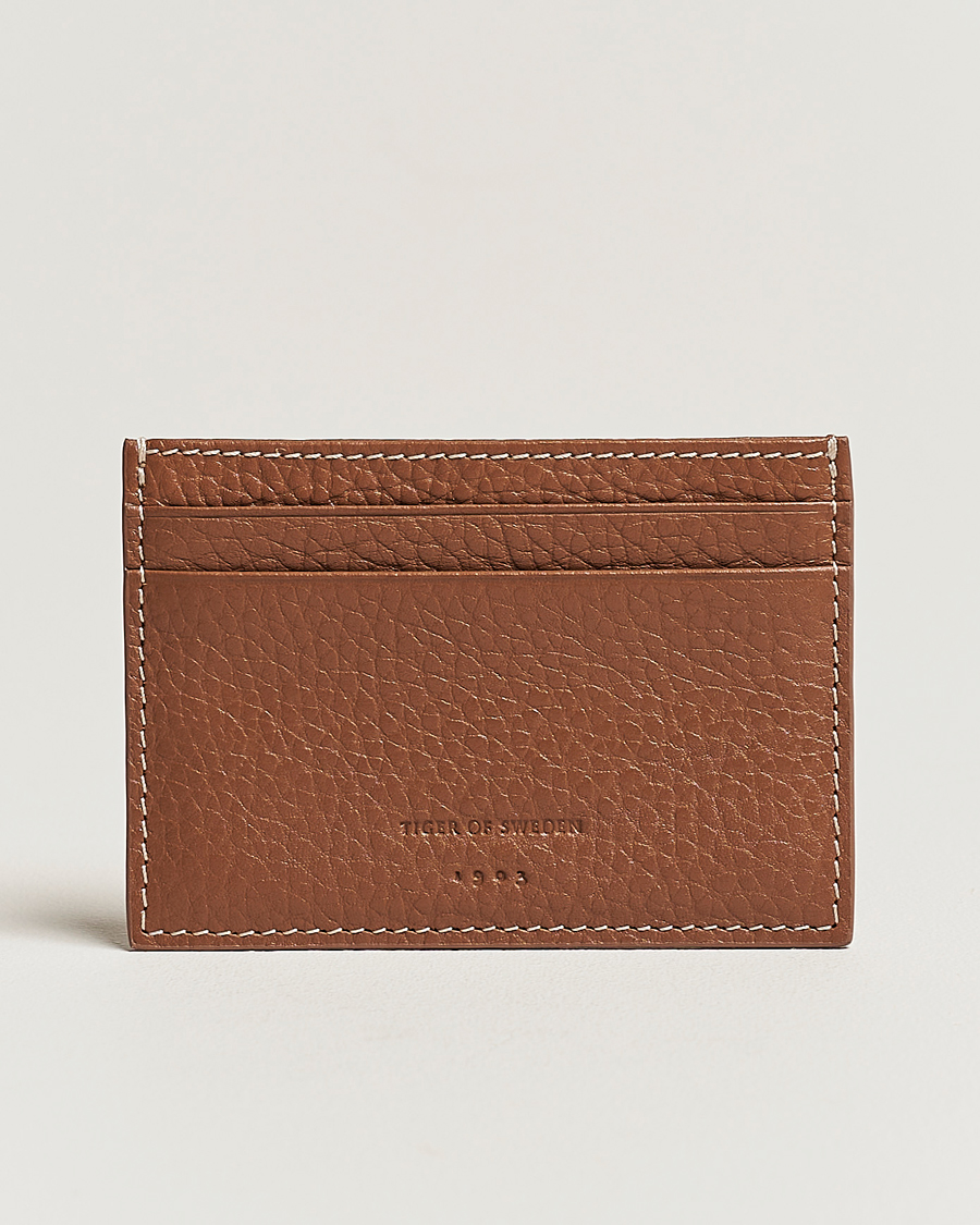 Herre | Tiger of Sweden Wharf Card Holder Caramel Cafe | Tiger of Sweden | Wharf Card Holder Caramel Cafe