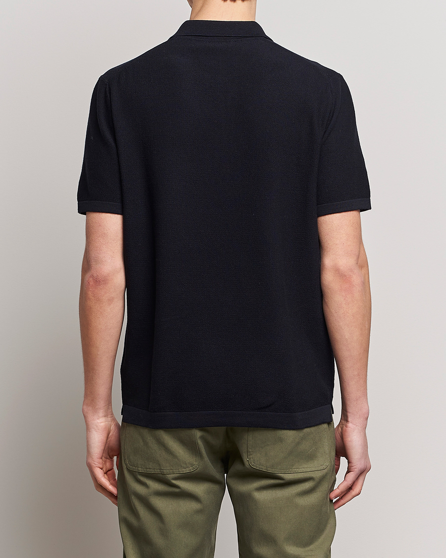Herre | Trøjer | Tiger of Sweden | Jenkim Knitted Pique Dark Ink