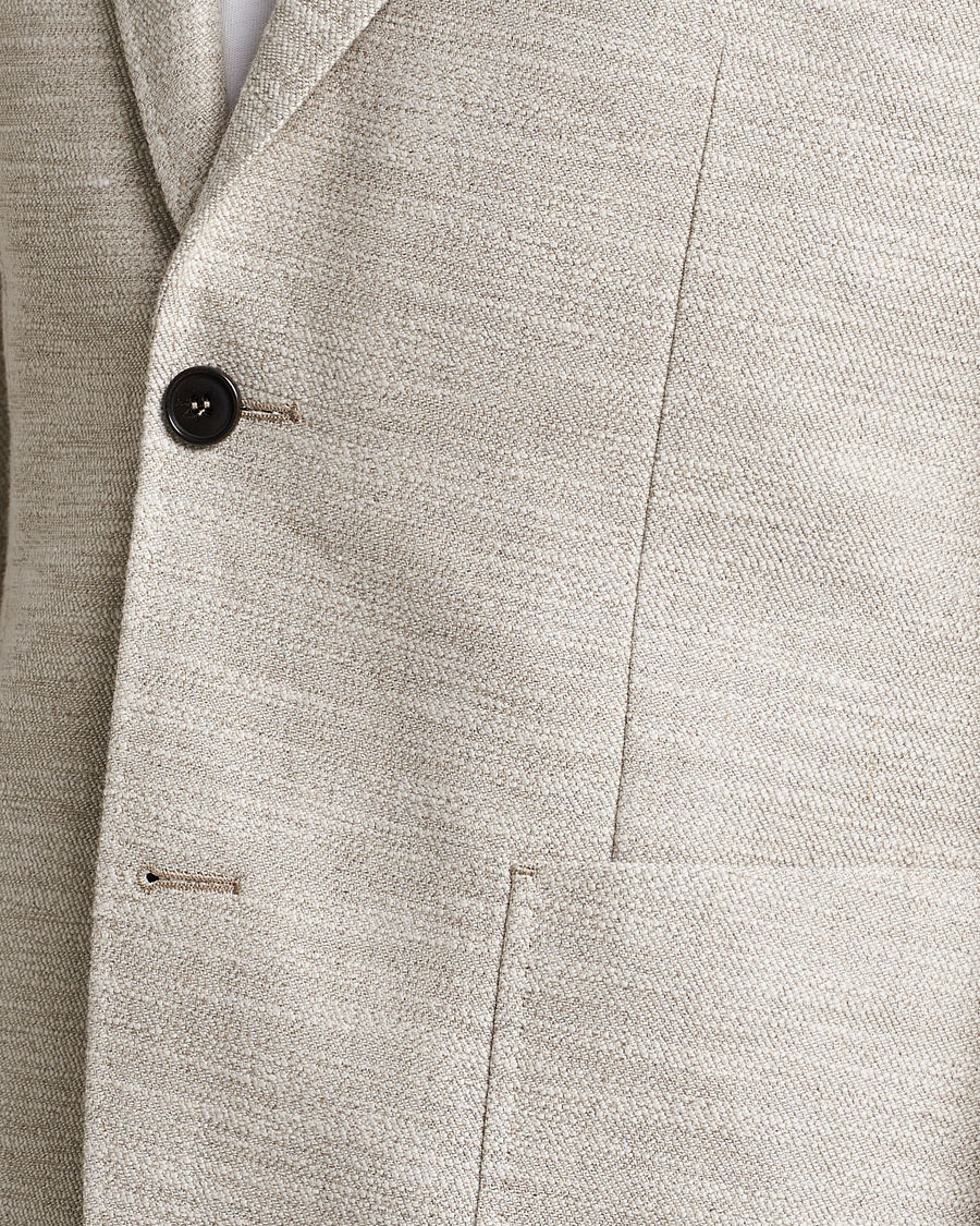 Herre | Blazere & jakker | Tiger of Sweden | Jeffery Hampa Cotton Jacket Light Ivory