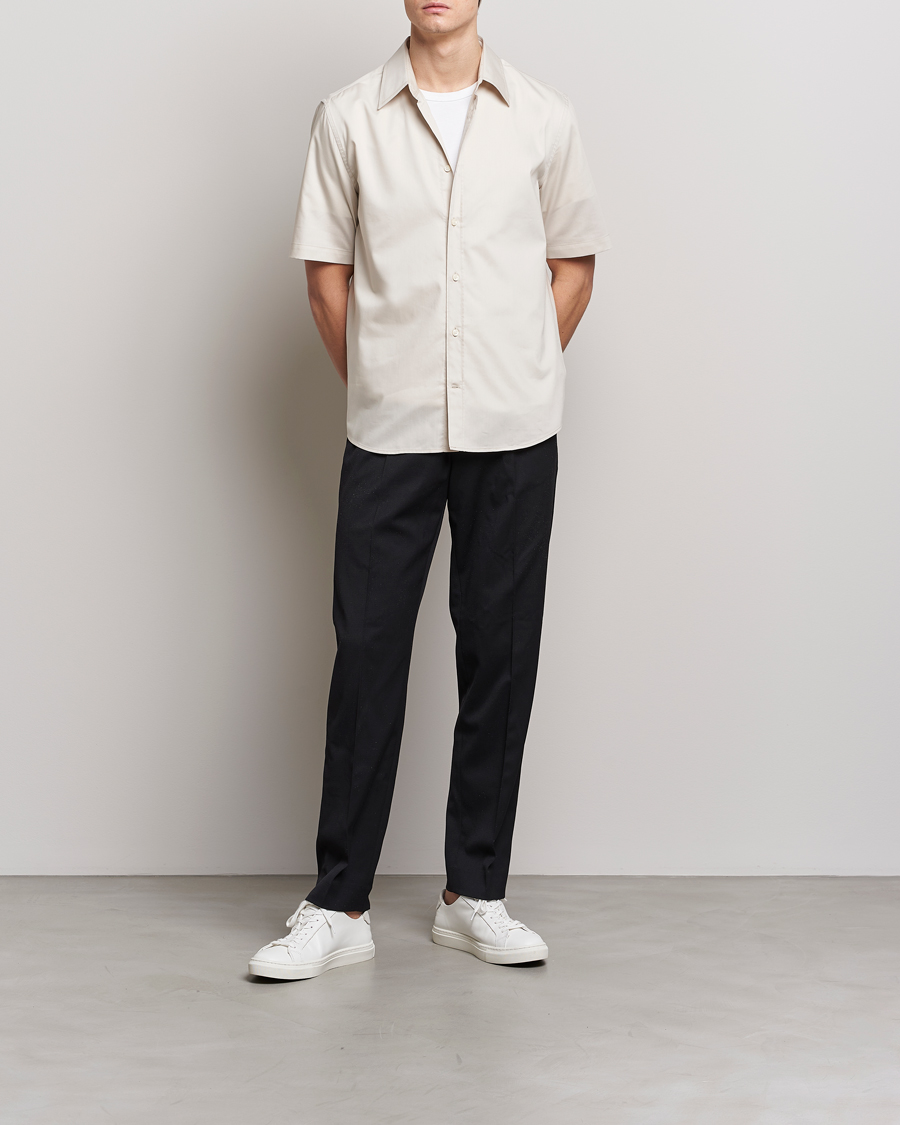 Herre | Skjorter | Tiger of Sweden | Enree Lyocell Shirt Light Ivory