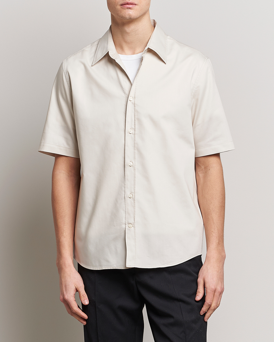 Herre | Casual | Tiger of Sweden | Enree Lyocell Shirt Light Ivory