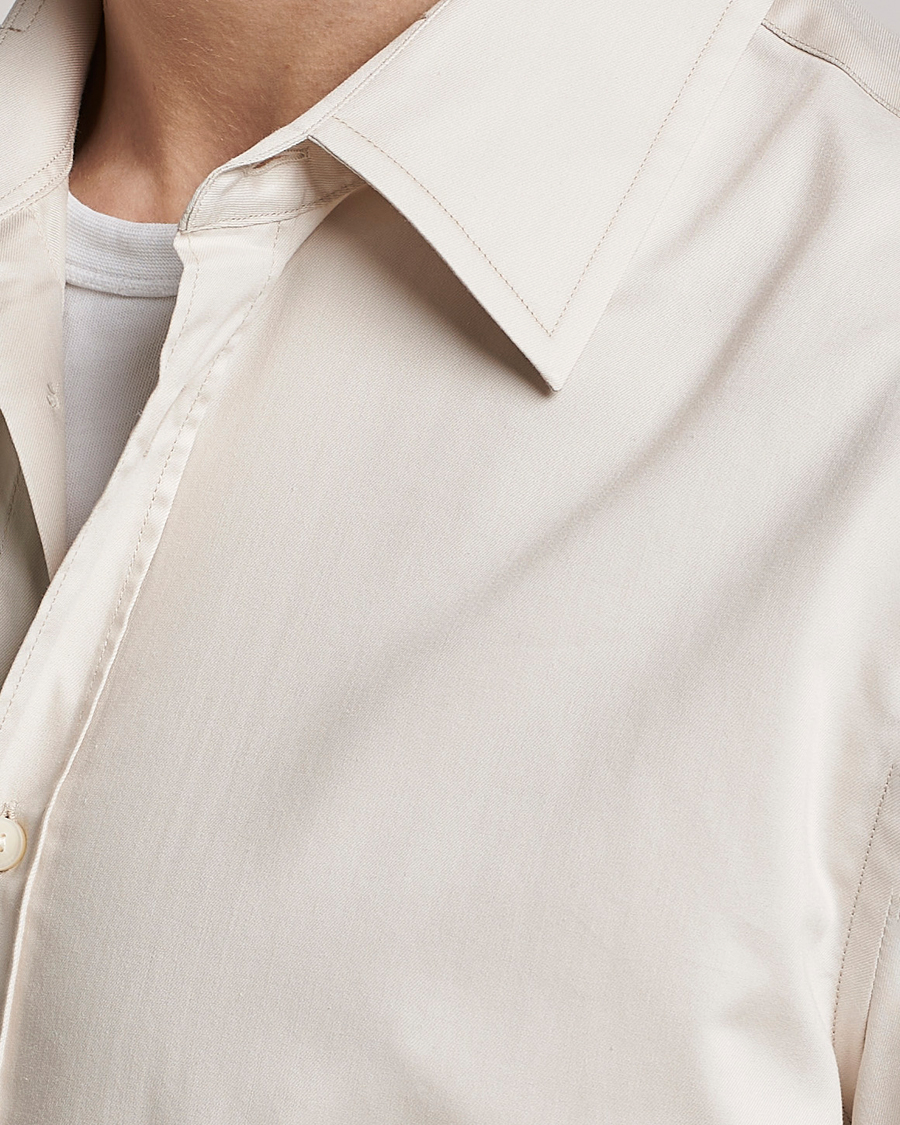 Herre | Skjorter | Tiger of Sweden | Enree Lyocell Shirt Light Ivory