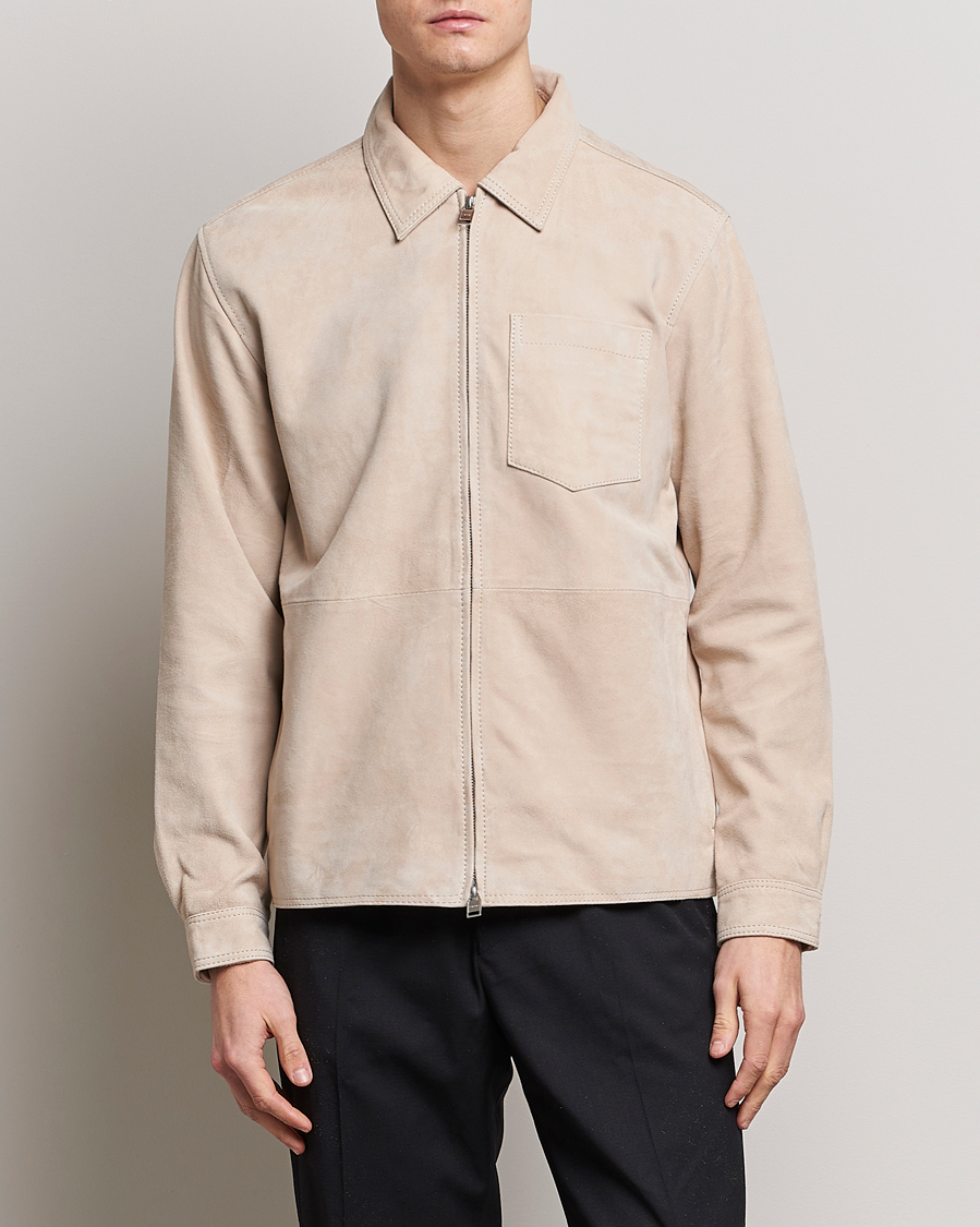 Herre | Forårsjakker | Tiger of Sweden | Lawson Suede Jacket Light Iory