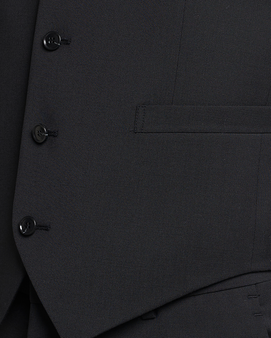 Herre | Blazere & jakker | Tiger of Sweden | Wayde Wool Travel Waistcoat Black