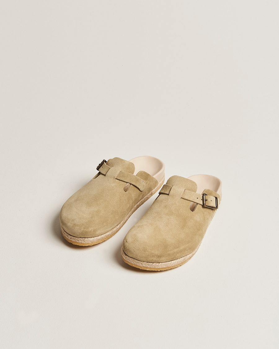 Herre | Yuketen Sal 1 Crepe Sole Sandals Desert Suede | Yuketen | Sal 1 Crepe Sole Sandals Desert Suede