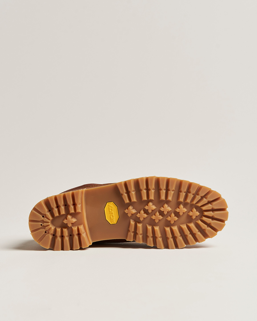 Herre | Yuketen Handsewn Angler Moc Dark Brown Grain Calf | Yuketen | Handsewn Angler Moc Dark Brown Grain Calf