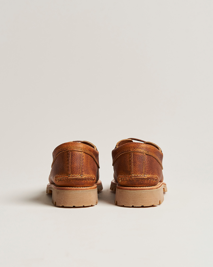 Herre | Yuketen Handsewn Angler Moc Dark Brown Grain Calf | Yuketen | Handsewn Angler Moc Dark Brown Grain Calf