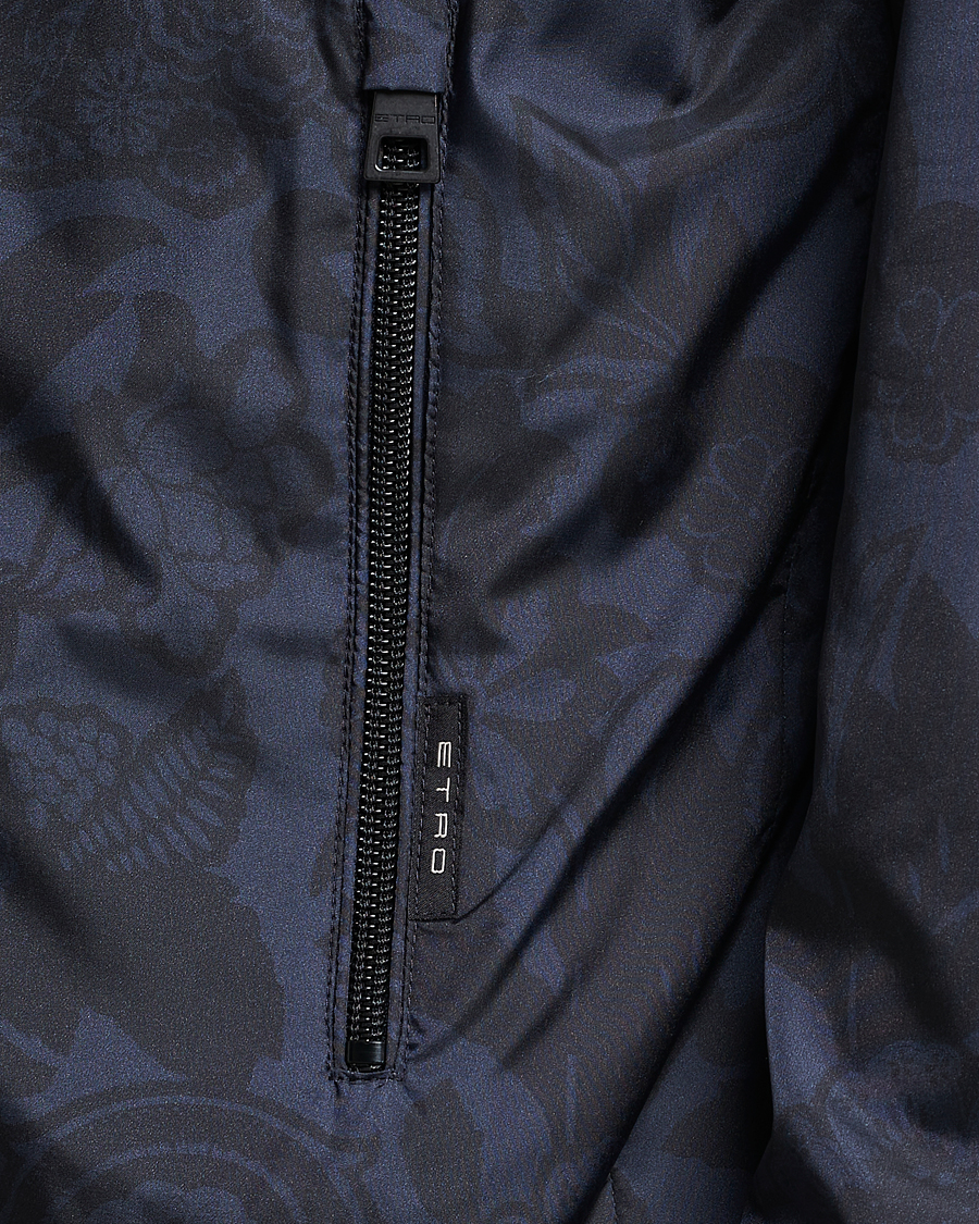 Herre | Jakker | Etro | Packable Nylon Bomber Navy
