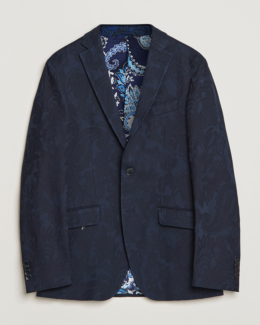 Herre | Blazere & jakker | Etro | Jacquard Blazer Navy
