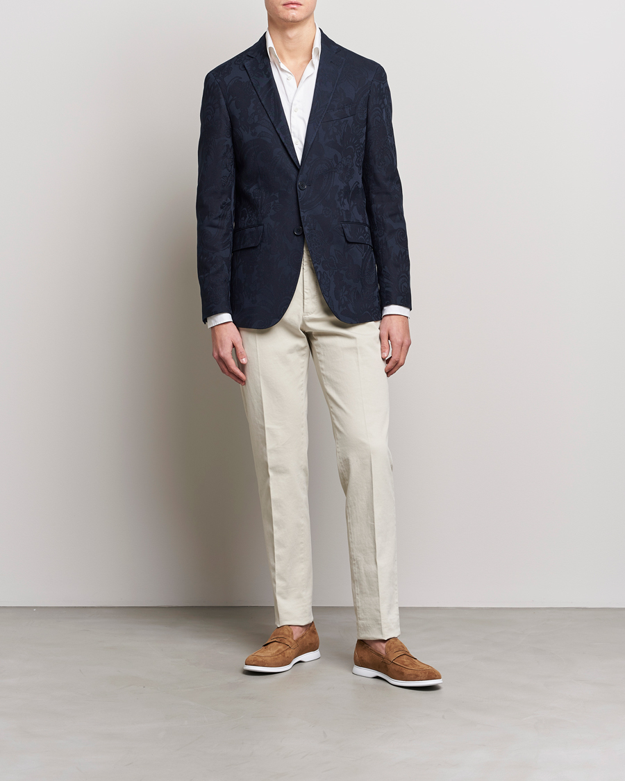 Herre | Blazere & jakker | Etro | Jacquard Blazer Navy