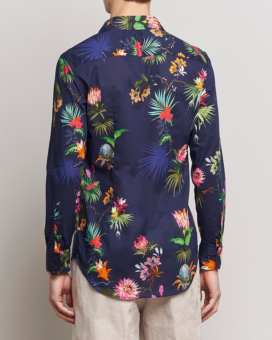 Herre | Skjorter | Etro | Floreale Printed Shirt Navy