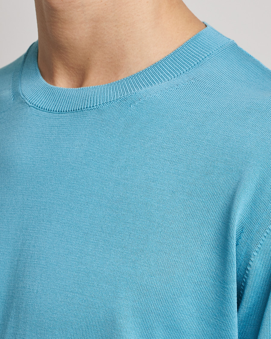 Herre | Trøjer | Etro | Crew Neck Pullover Azzurro