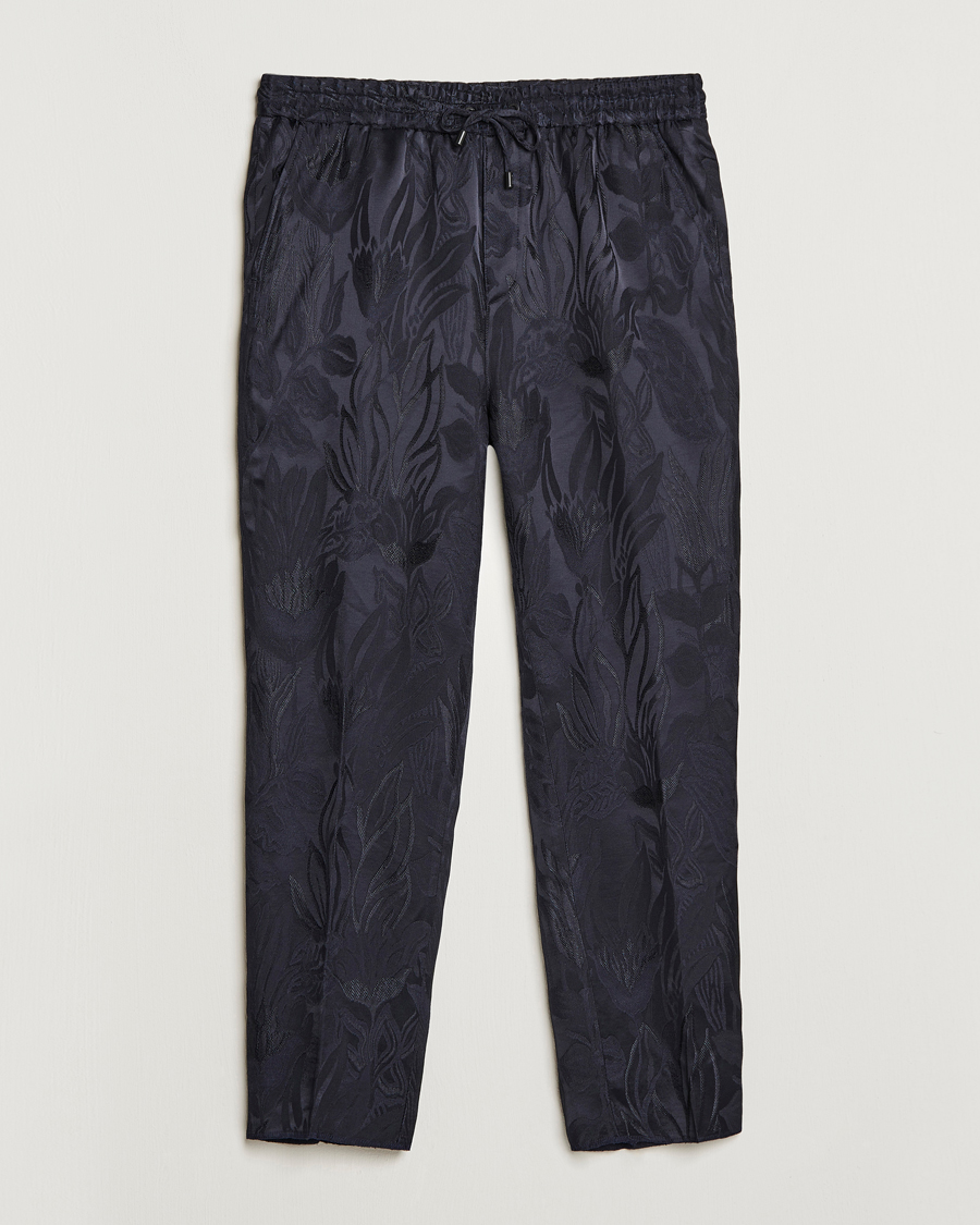 Herre | Bukser | Etro | York Drawstring Trousers Navy
