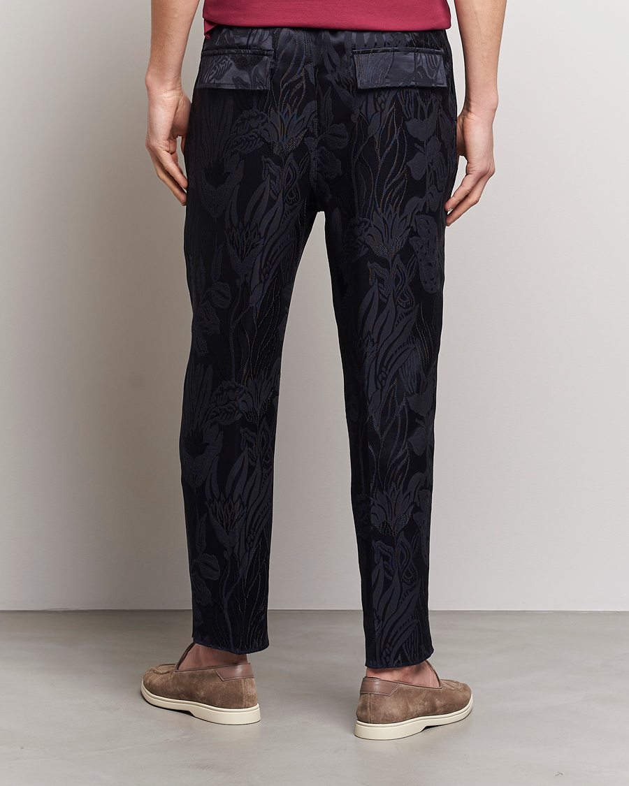 Herre | Bukser | Etro | York Drawstring Trousers Navy