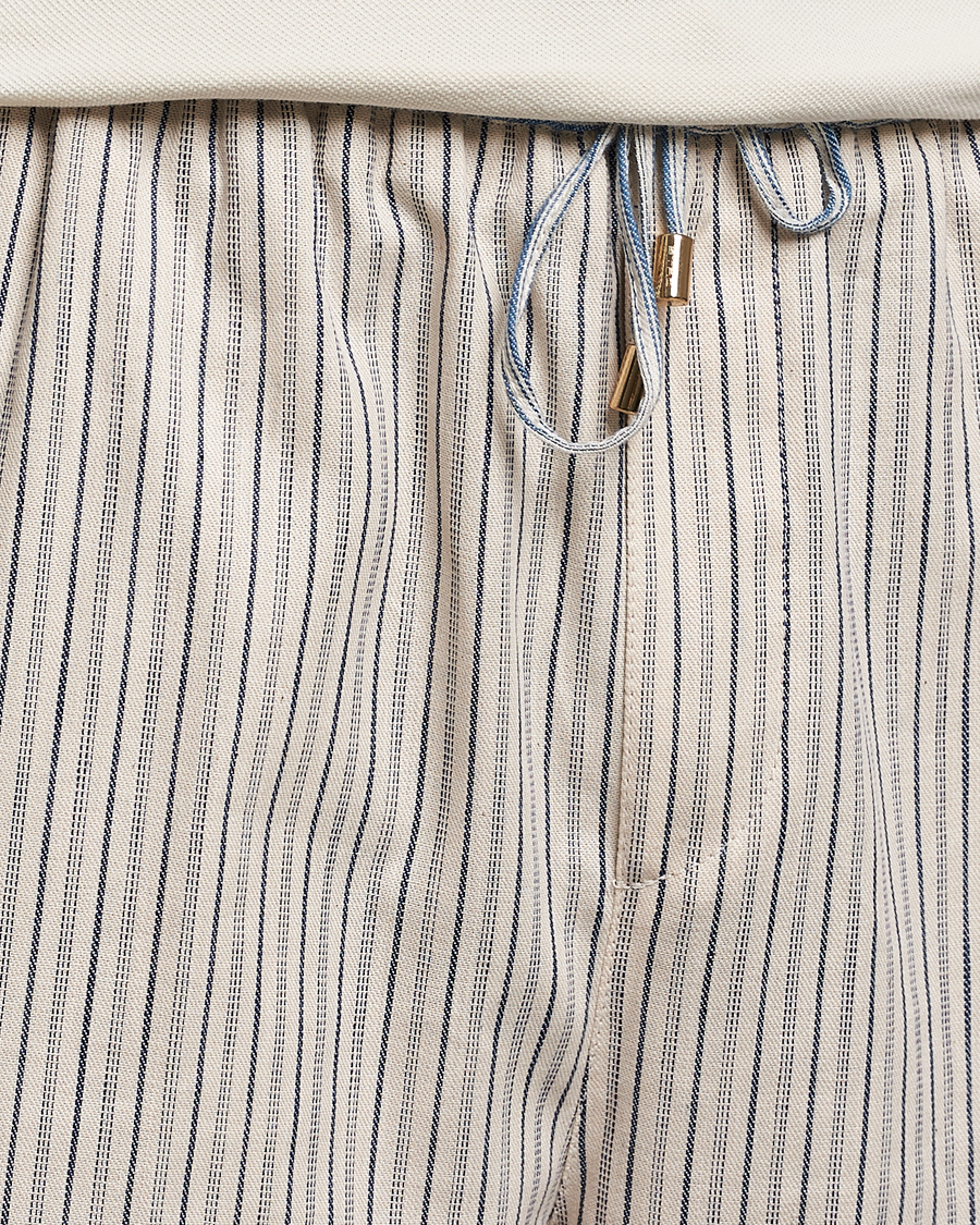Herre | Bukser | Etro | Hickory Stripe Casual Trousers Off White