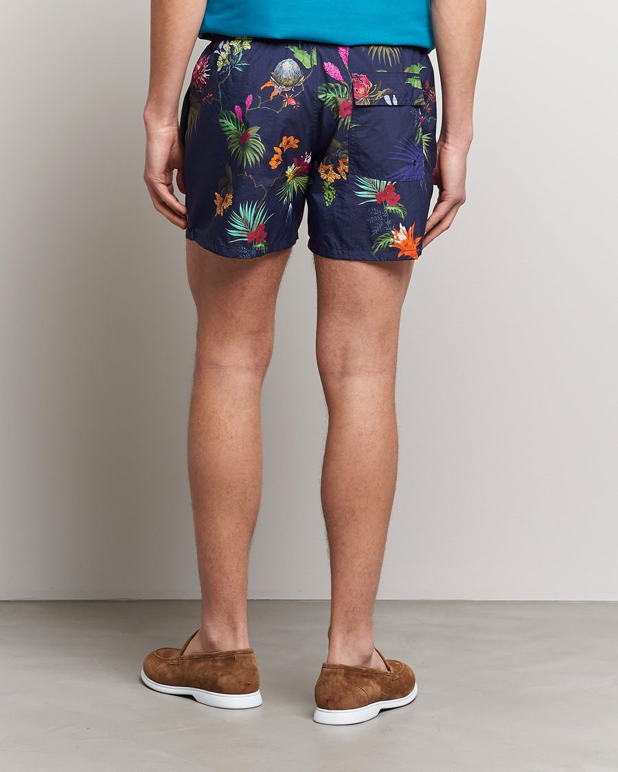 Herre | Badebukser | Etro | Floreale Printed Swim Trunks Navy