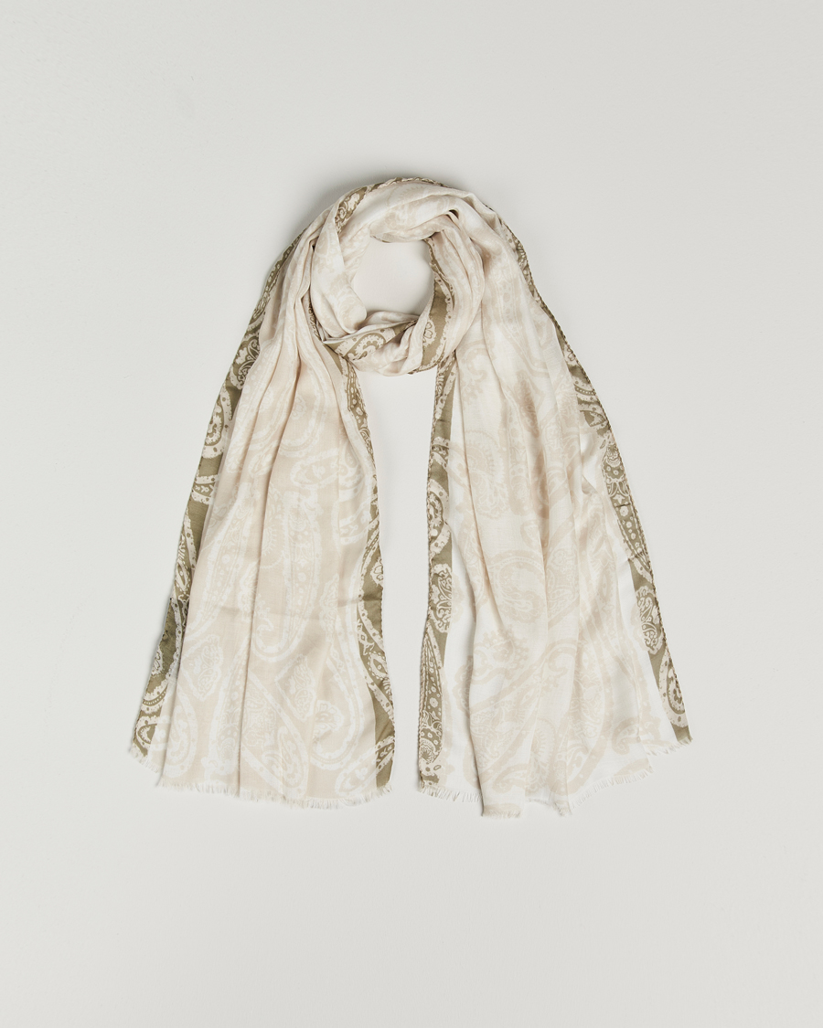 Herre | Etro Shaal Nur Cashmere Blend Scarf White | Etro | Shaal Nur Cashmere Blend Scarf White