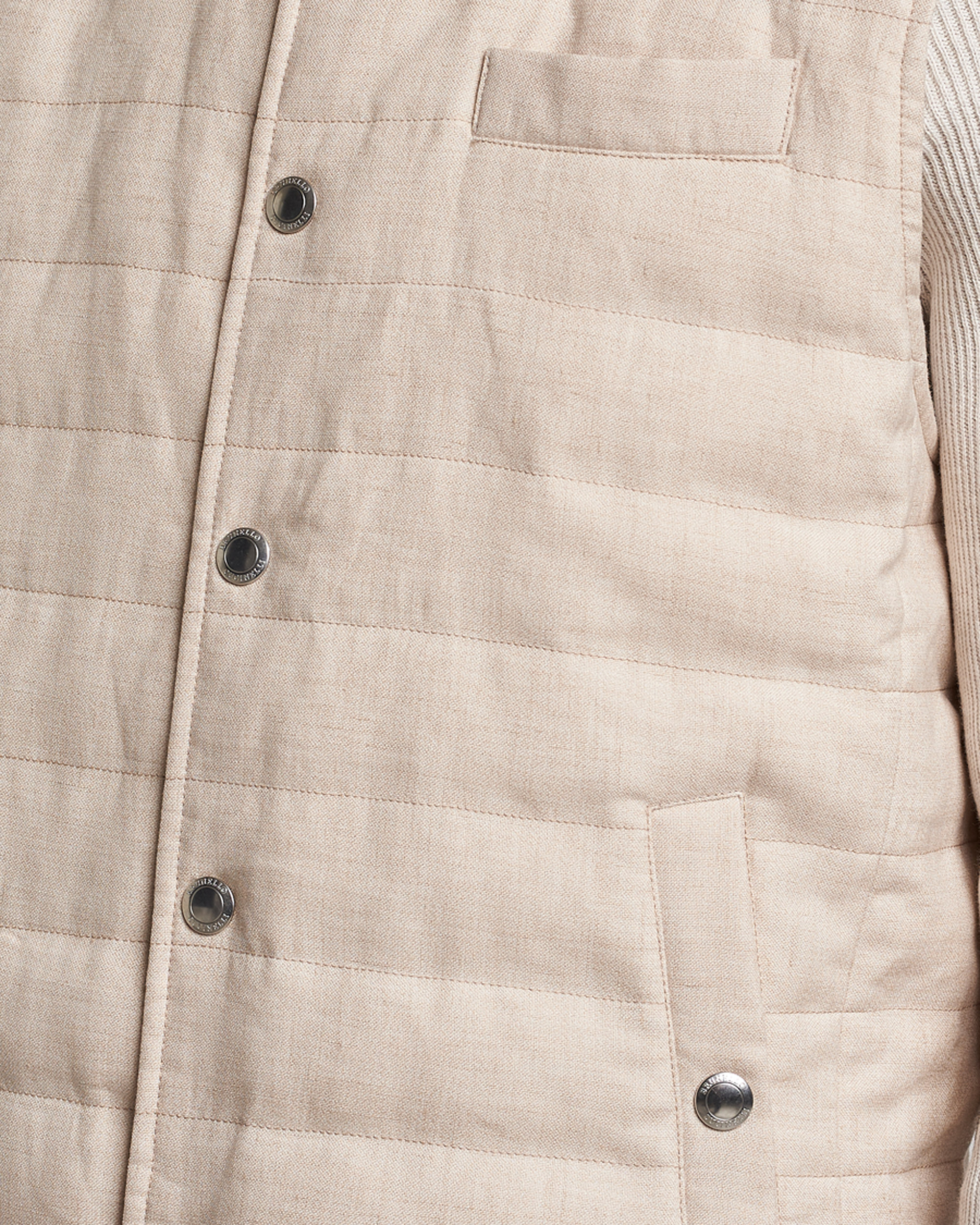 Herre | Veste | Brunello Cucinelli | Cotton/Linen Gilet Light Beige