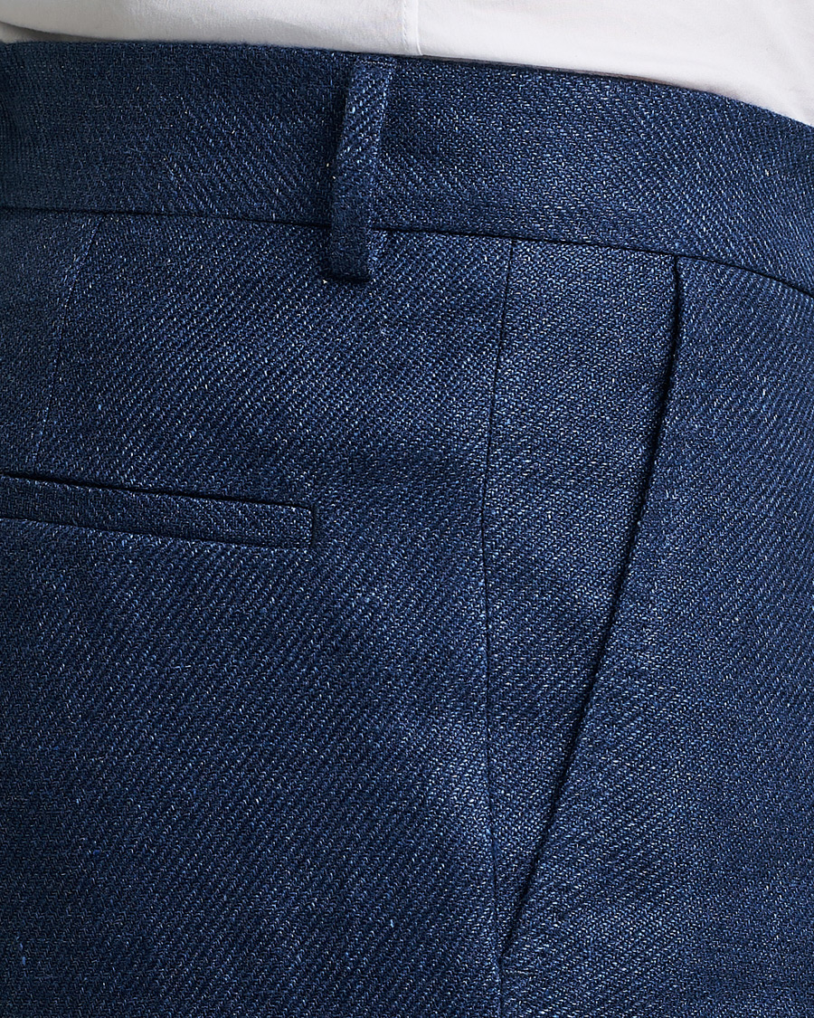 Herre | Jakkesæt | Brunello Cucinelli | Linen/Silk Suit Royal Blue