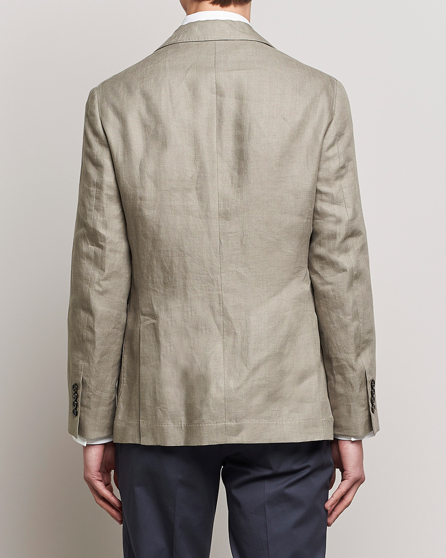 Herre | Blazere & jakker | Brunello Cucinelli | Linen Blazer Olive