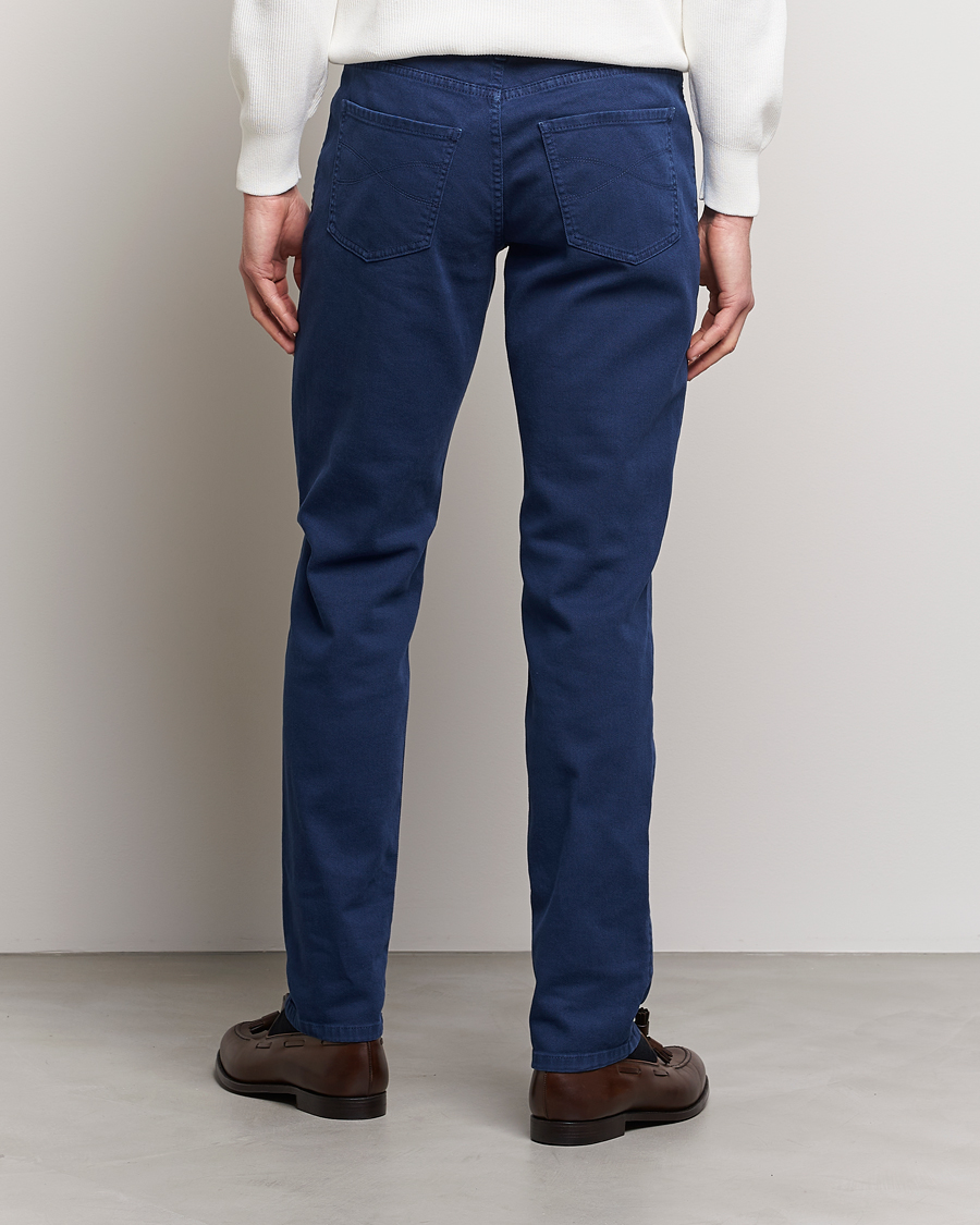 Herre | Bukser | Brunello Cucinelli | Slim Fit 5-Pocket Pants Dark Blue