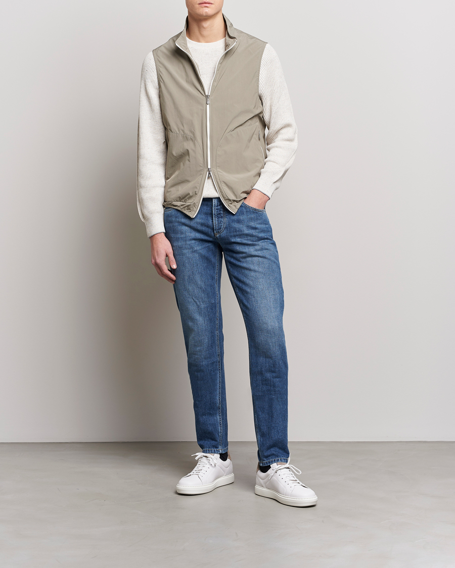 Herre | Jeans | Brunello Cucinelli | Slim Fit Jeans Dark Wash