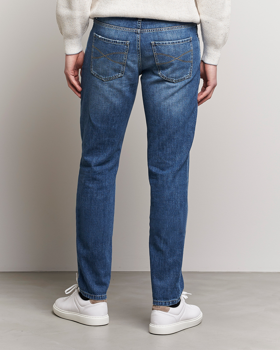 Herre | Jeans | Brunello Cucinelli | Slim Fit Jeans Dark Wash