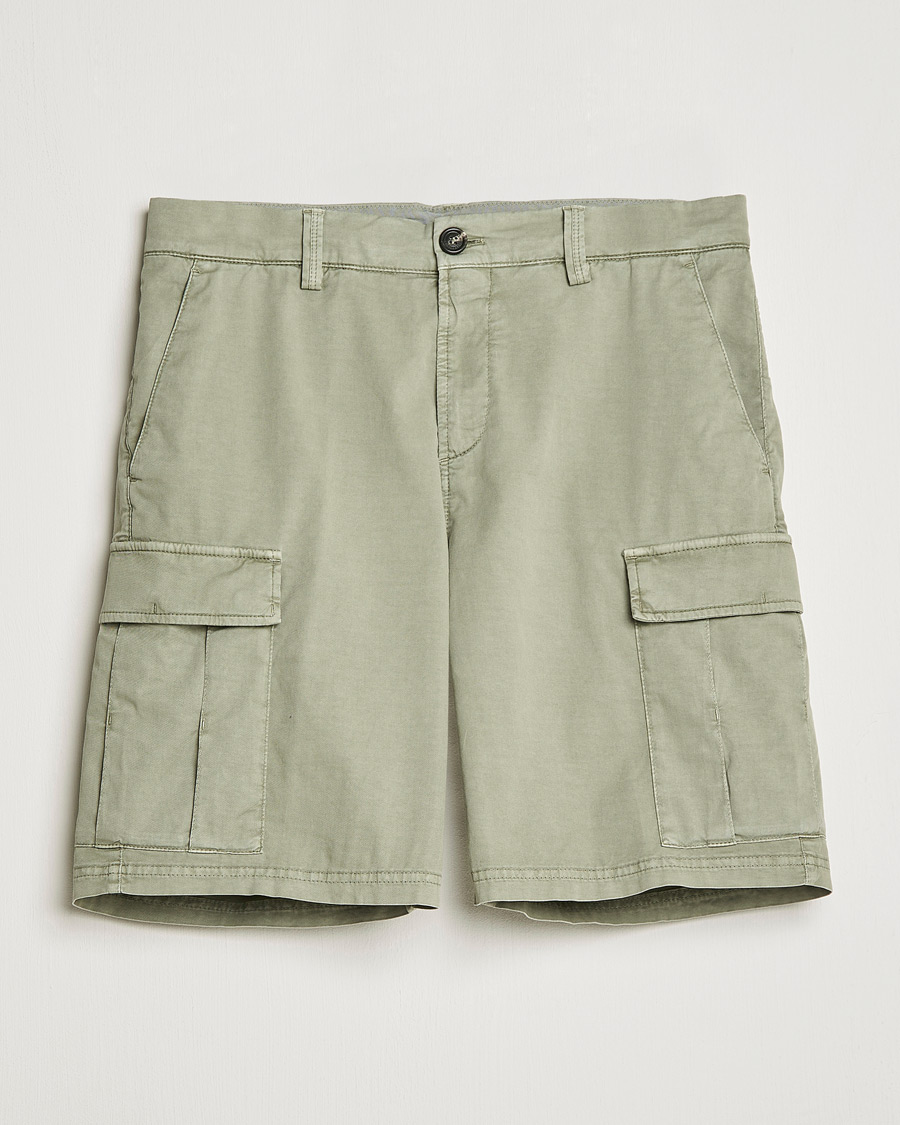 Herre | Shorts | Brunello Cucinelli | Cargo Shorts Sage Green