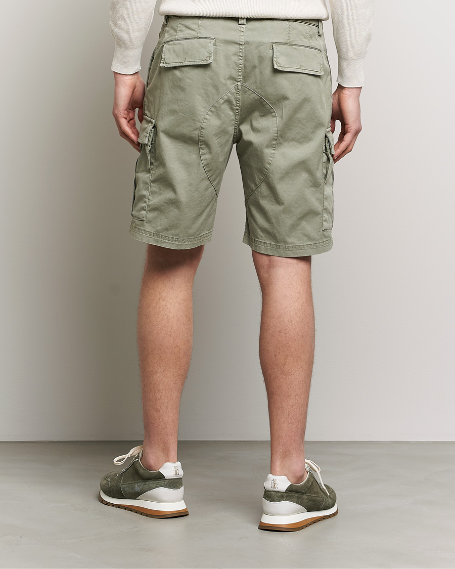 Herre | Shorts | Brunello Cucinelli | Cargo Shorts Sage Green