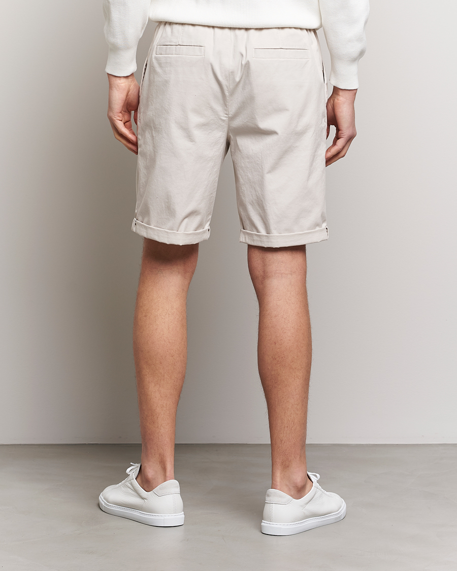 Herre | Shorts | Brunello Cucinelli | Drawstring Shorts Light Beige