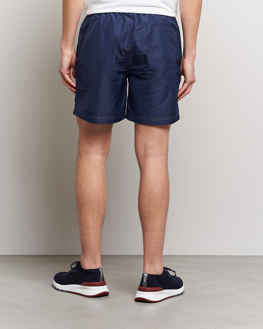 Herre | Badebukser | Brunello Cucinelli | Nylon Swim Trunks Navy