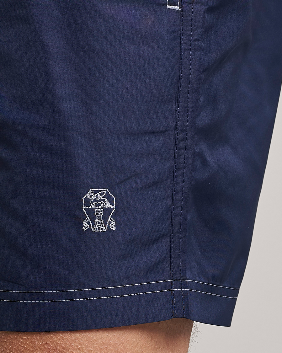 Herre | Badebukser | Brunello Cucinelli | Nylon Swim Trunks Navy