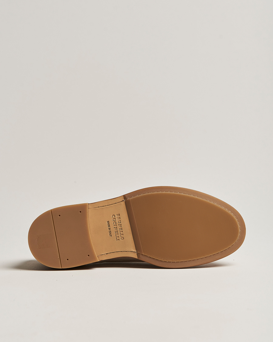 Herre | Brunello Cucinelli Cap Toe Oxford Desert Suede | Brunello Cucinelli | Cap Toe Oxford Desert Suede